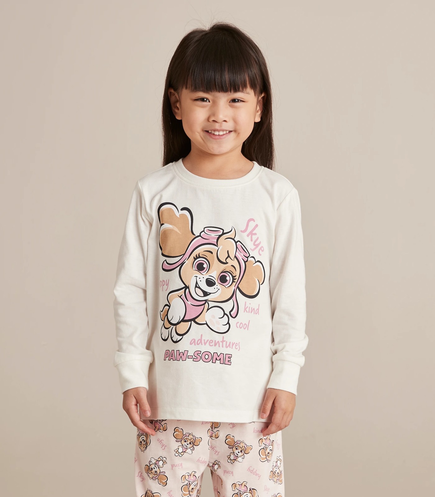 PAW PATROL Girls Pajamas Skye