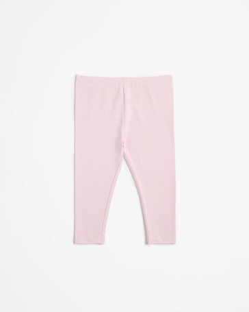 Baby Organic Cotton Leggings - Pink