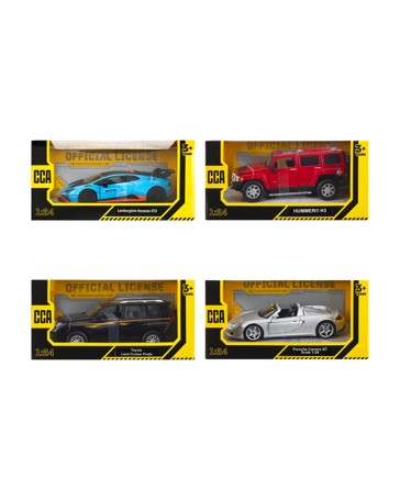 Official License CCA 1:24 Scale Action Vehicle - Assorted
