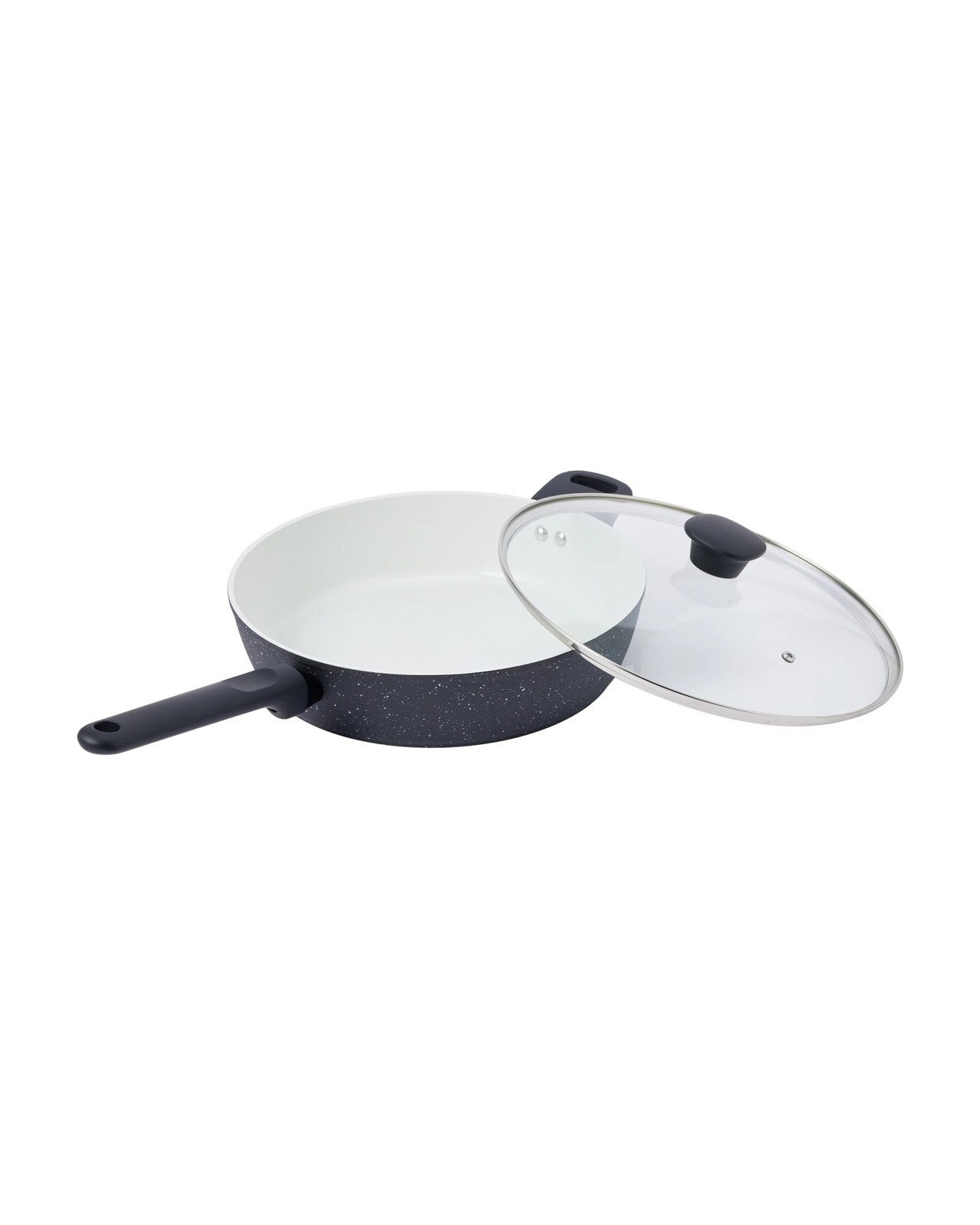 Anko 30cm Stone Blast Heavy Gauge Saute Pan 2 of 6