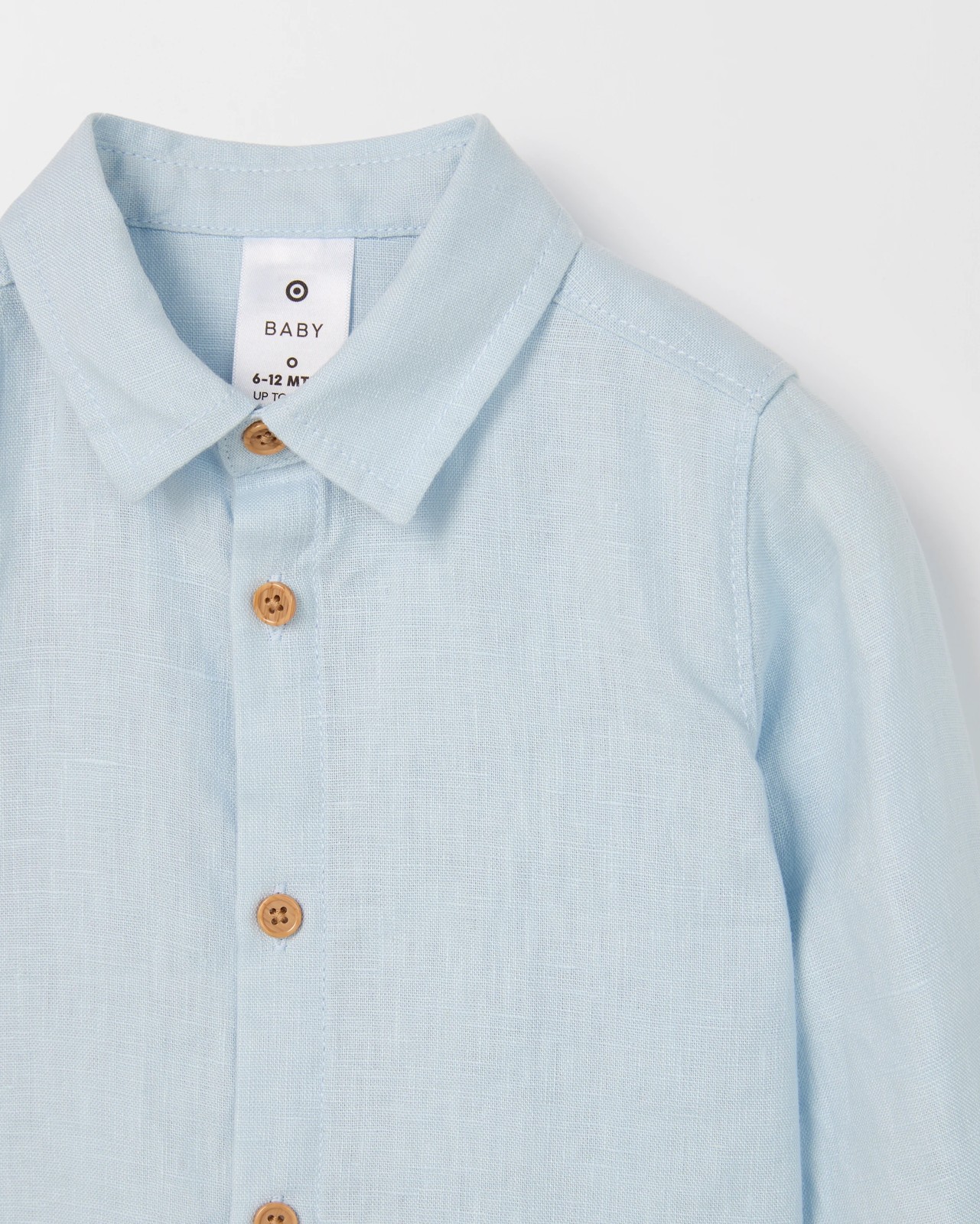 Baby European Linen Shirt 2 of 2