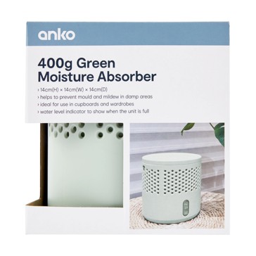 400g Green Moisture Absorber - Anko