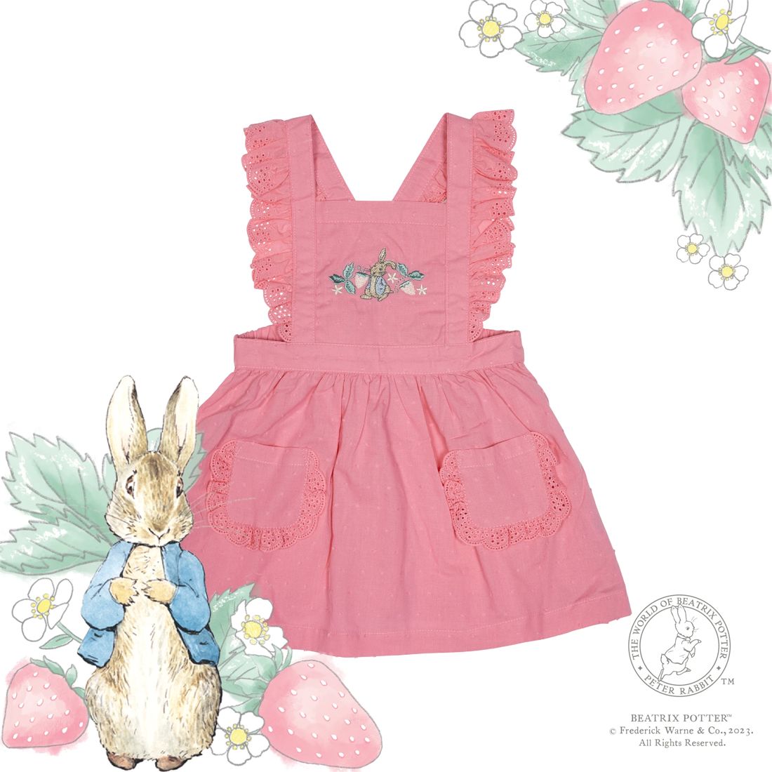 Peter Rabbit Baby Pinafore Dress Target Australia