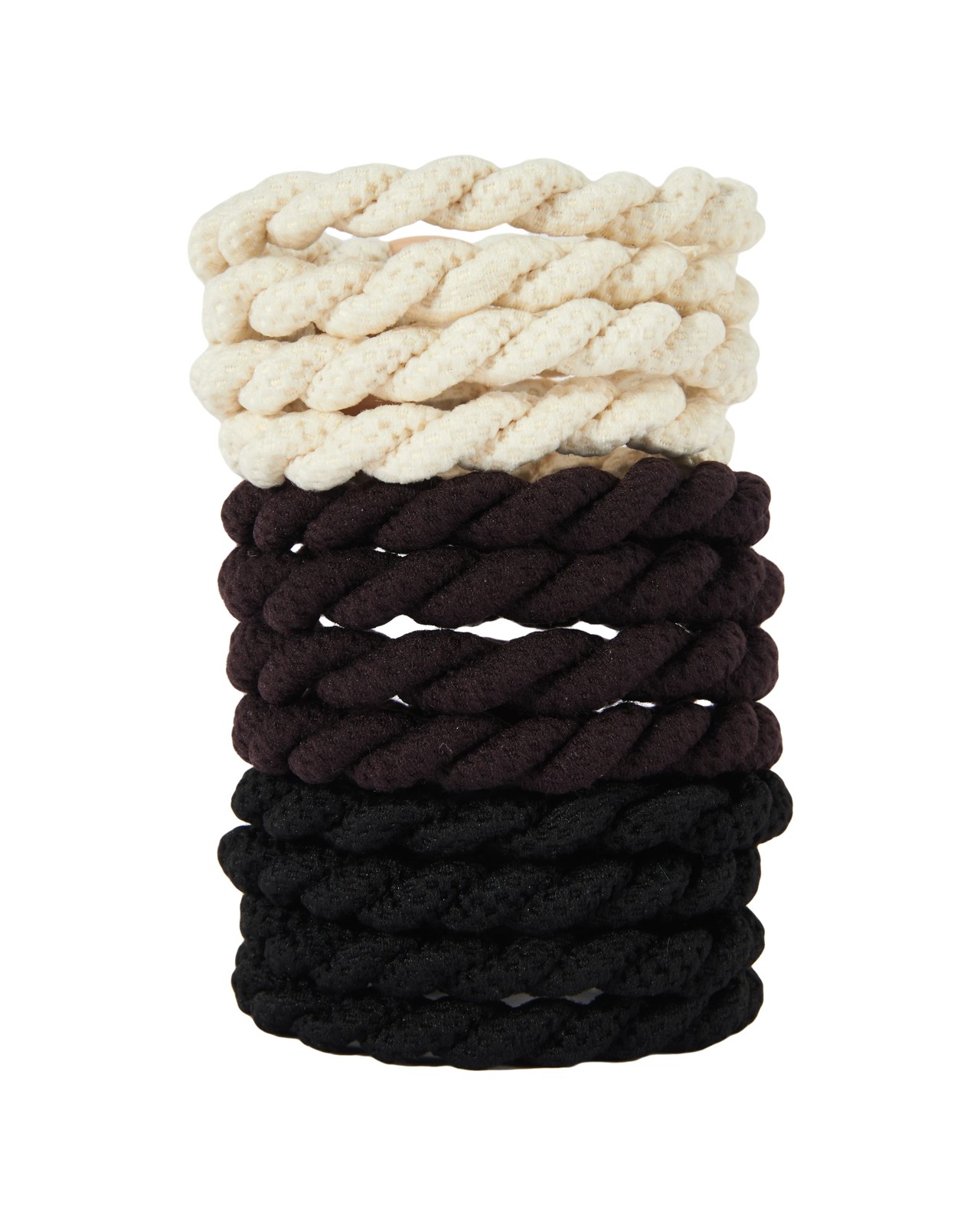 OXX Haircare 12 Pack Ribbed Elastic 3 of 4