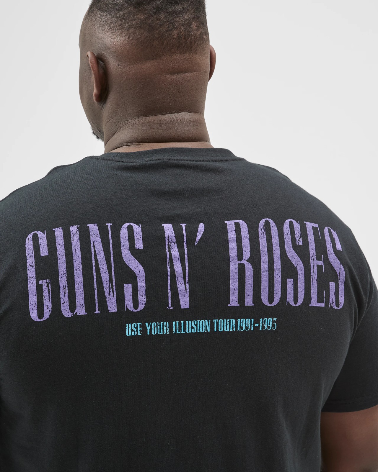Guns and Roses Plus Size Australian Cotton T-Shirt 5 of 6