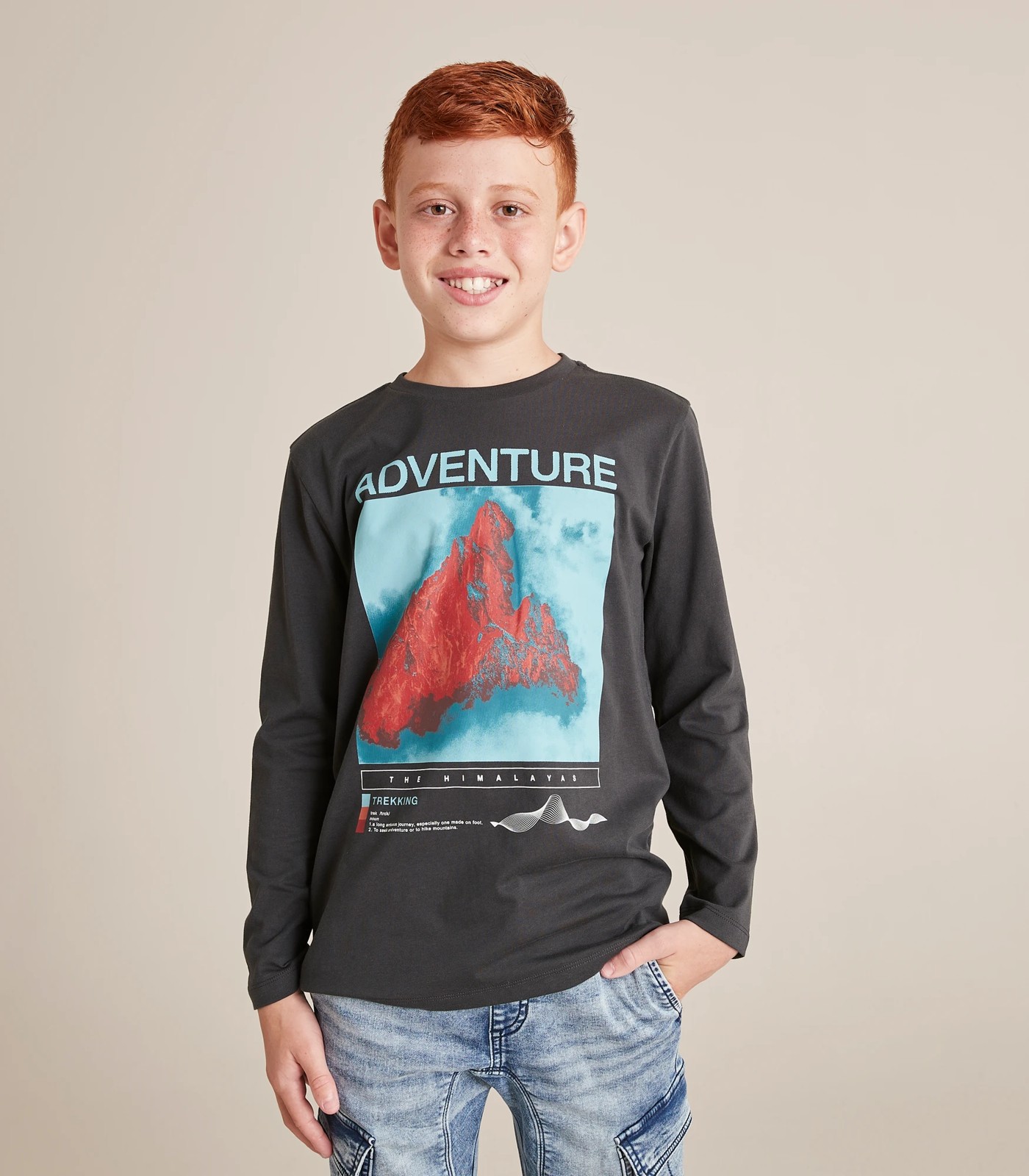 Organic Cotton Graphic Print Top Target Australia