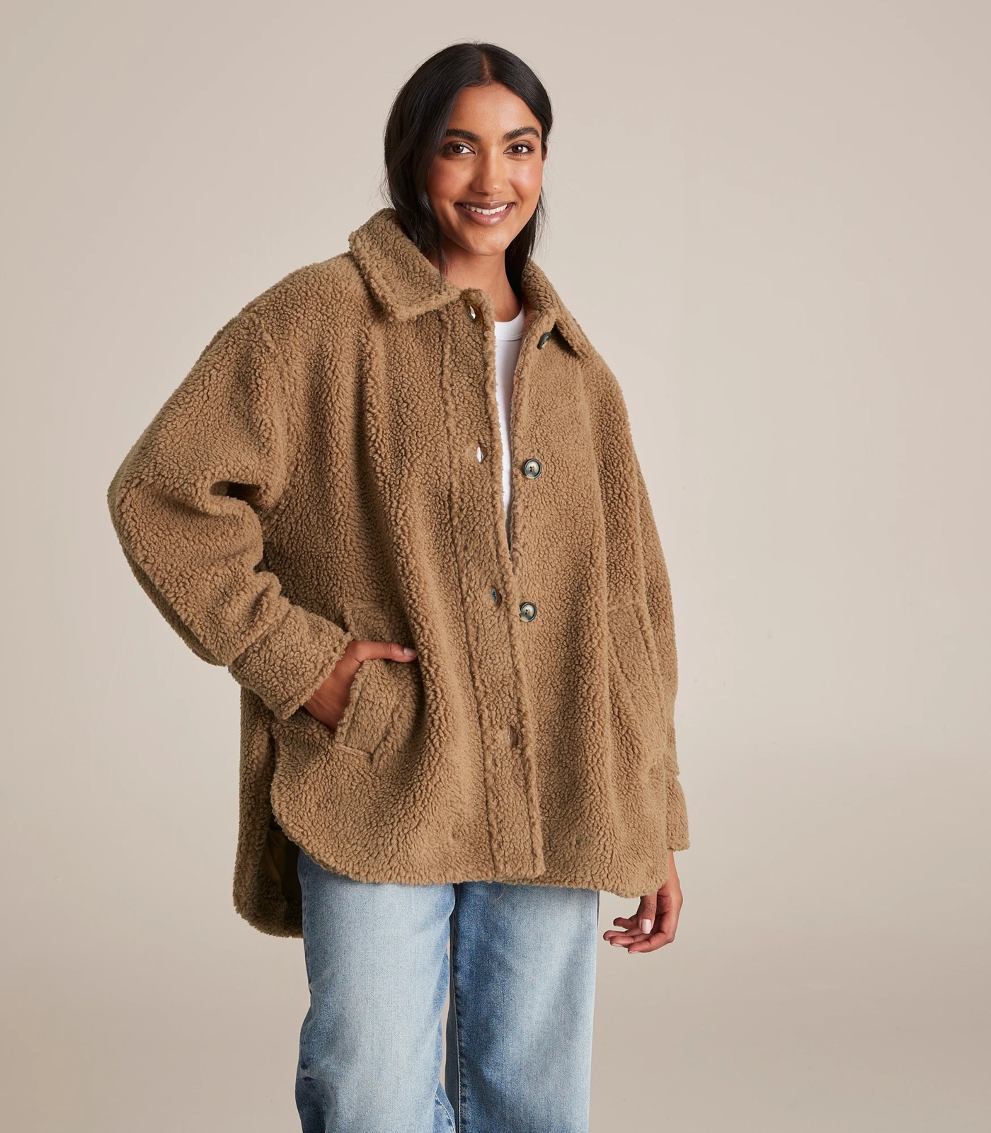 Teddy Coat | Target Australia