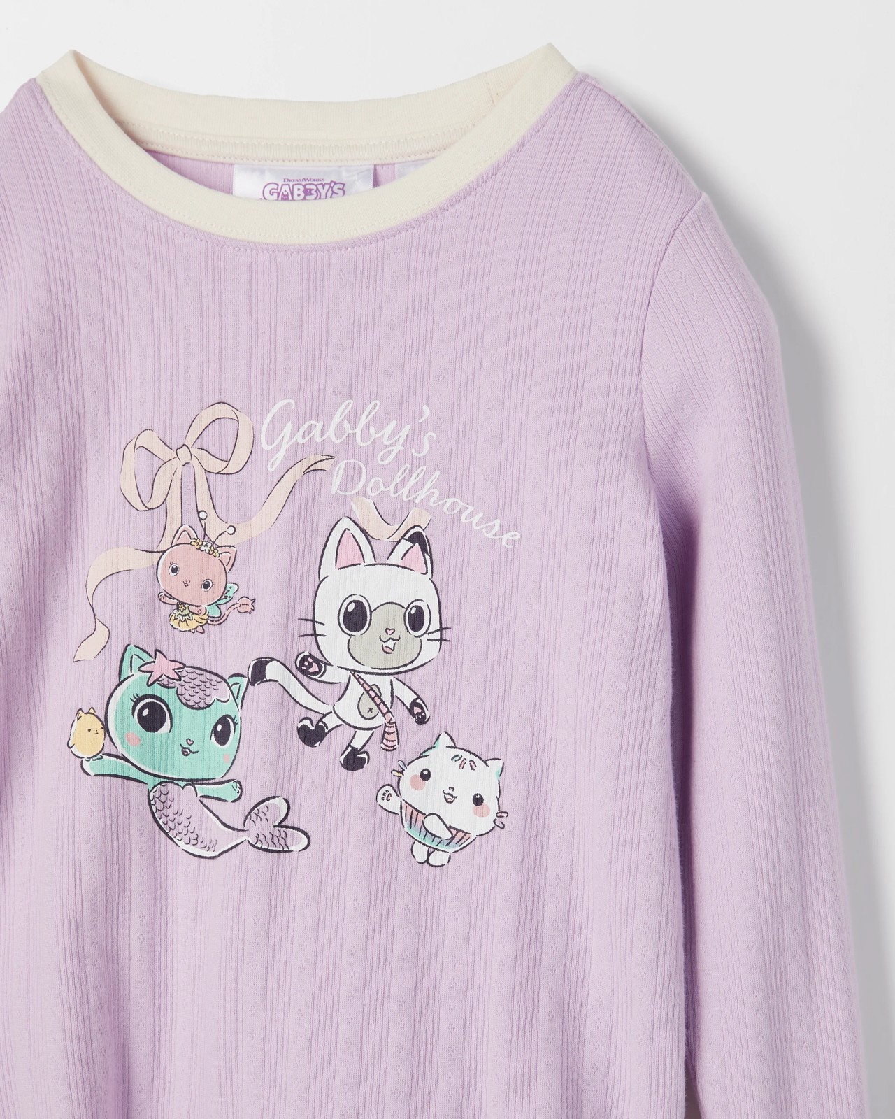 Gabby's Dollhouse Australian Cotton Younger Girls Pyjama Set 2 of 4