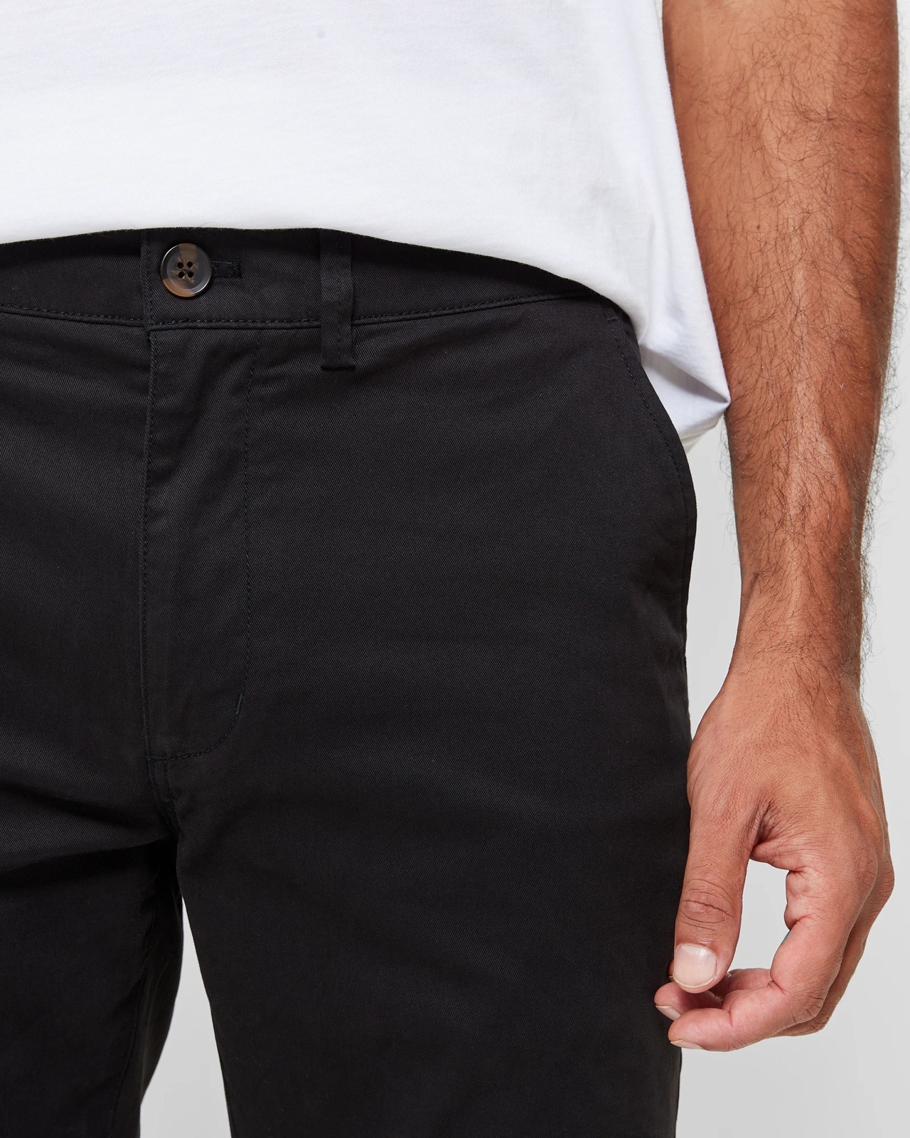 Tapered Chino Pants - Black | Target Australia