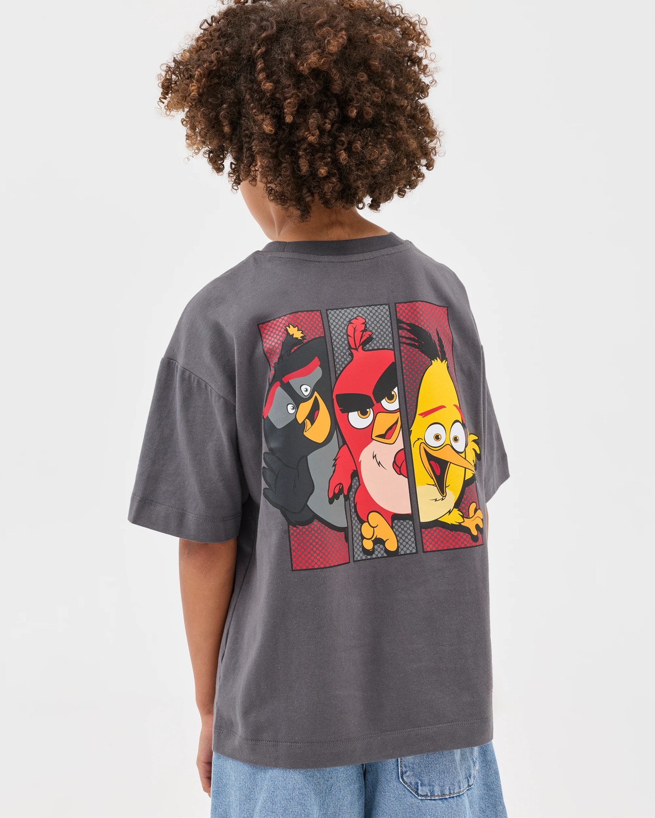 Licensed Angry Birds Australian Cotton Oversized T-Shirt 4 of 5