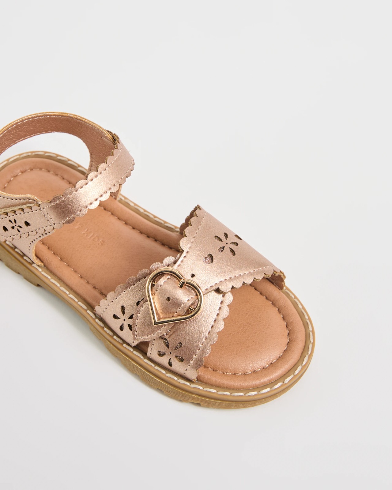 Cut-Out Sandals - Metallic 4 of 4
