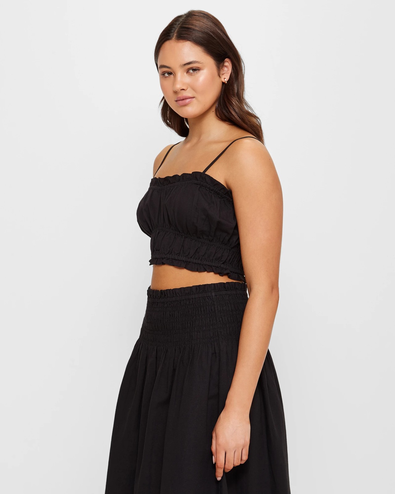 Gathered Crop Bodice Top - Lily Loves 3 of 5