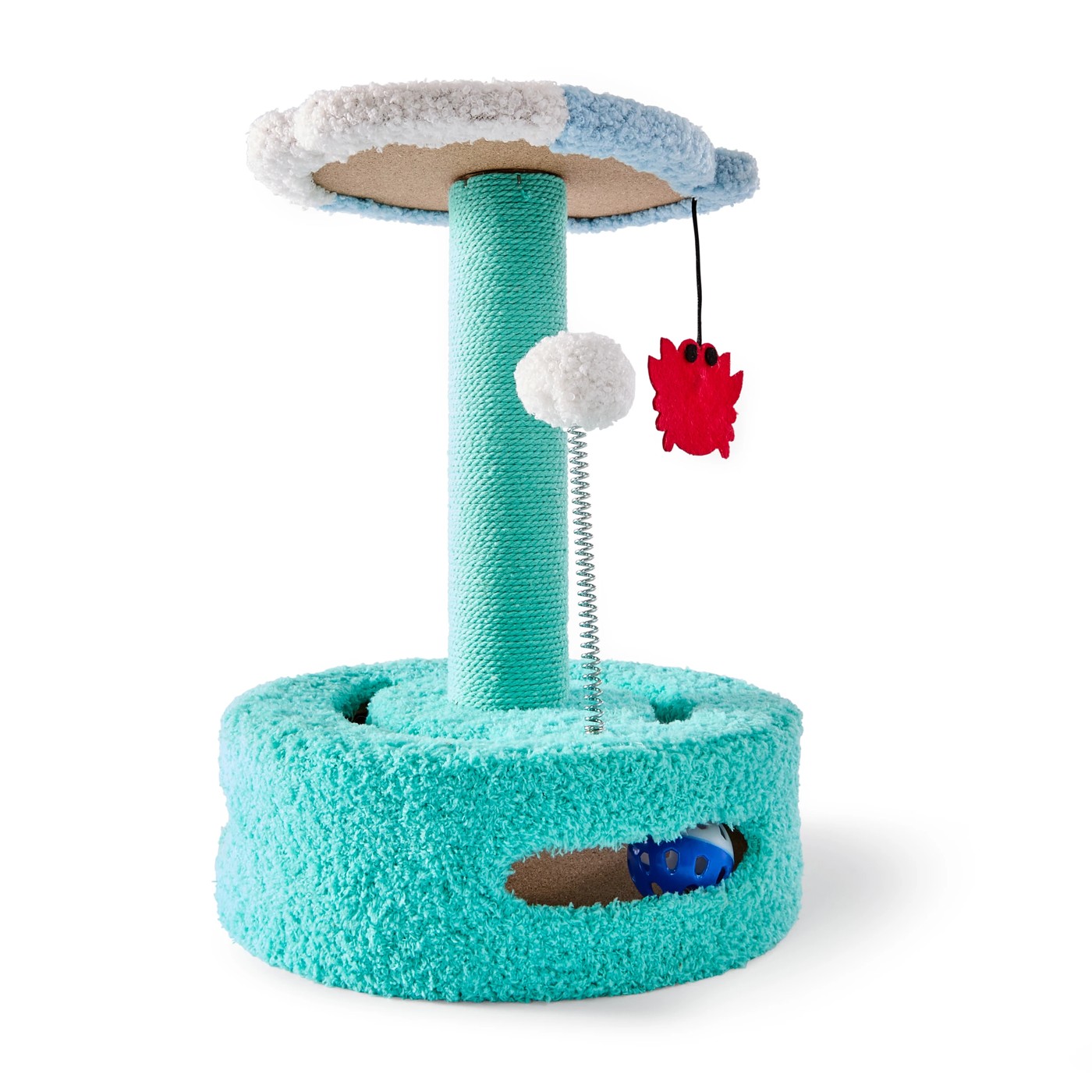 Anko Novelty Cat Scratcher with Ball - Small - Assorted 6 of 6