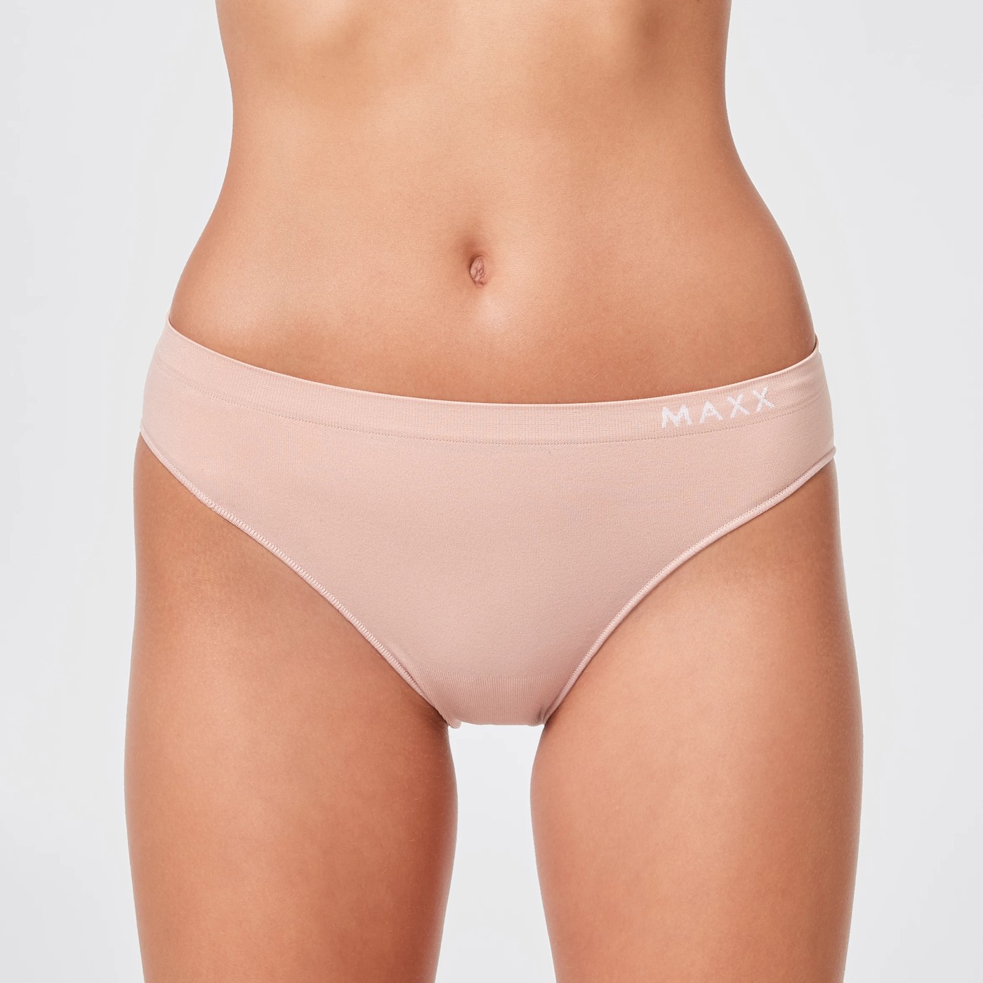 Maxx Seamfree Brazillian Briefs - Taupe 3 of 3