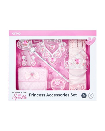 10 Piece Princess Accessories Set - Anko