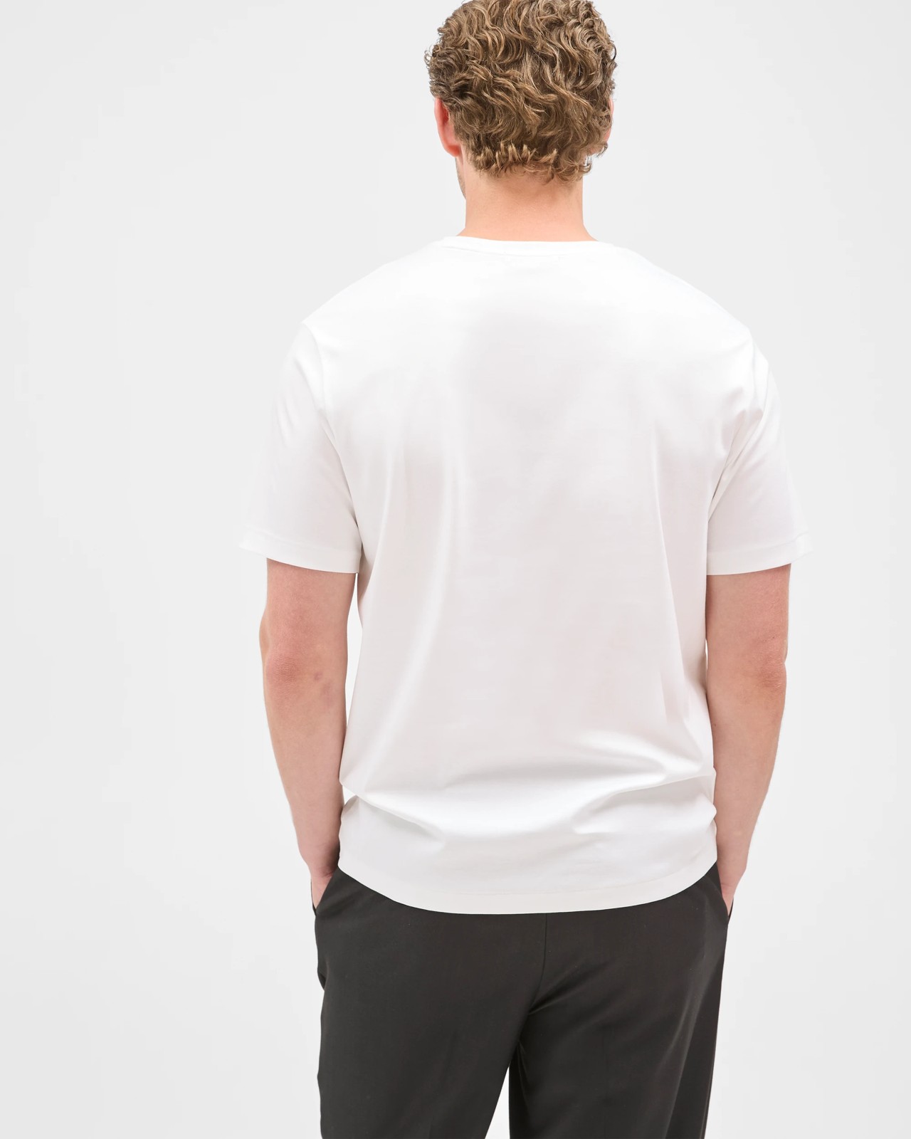 Preview Australian Cotton Interlock T-Shirt - White 6 of 6