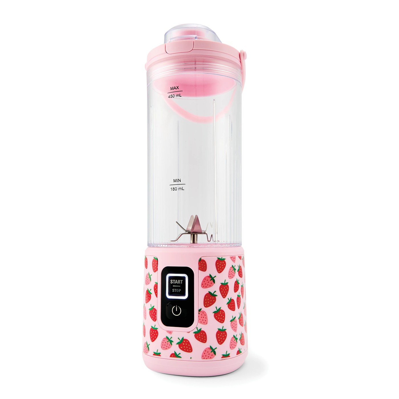 Anko Portable USB Blender - Strawberry 3 of 6