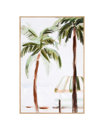 Anko The Palms Framed Canvas