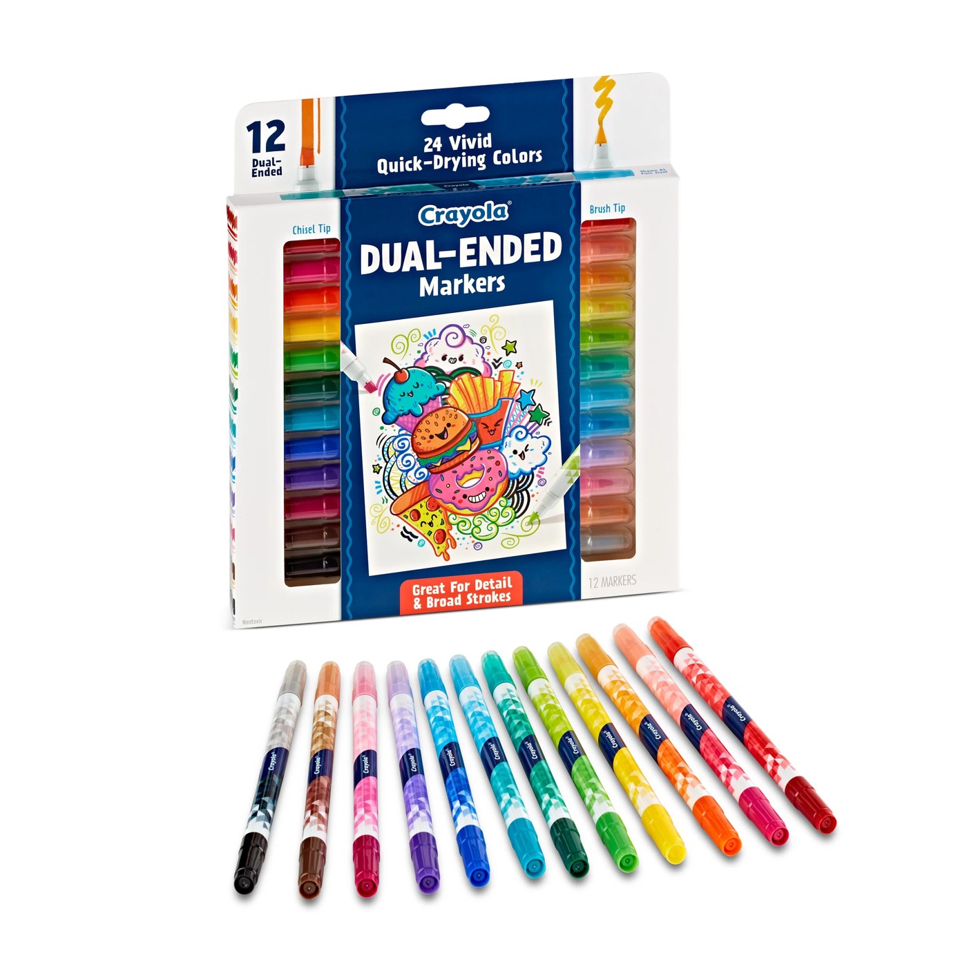 Smiggle - Markers magically change colours - 12 pack of markers that makes  24 colours! 10 coloured and 2 colour change markers!   -magic-marker