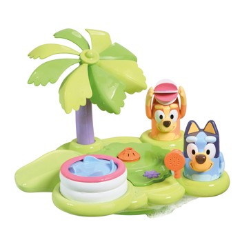 Bluey Bath Island Bath Toy