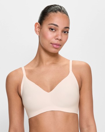Wirefree No Show Laminated Bra