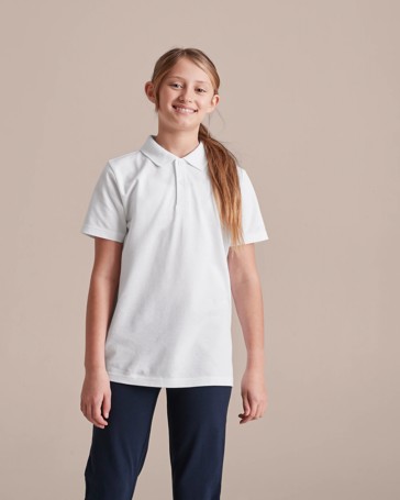 Short Sleeve School Polos