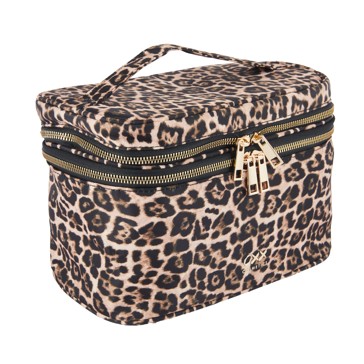 Makeup Bag, Brown - OXX Cosmetics