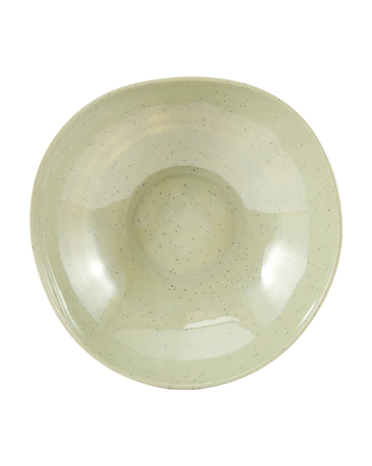 Anko Glazed Look Green Salad Bowl 3 of 4