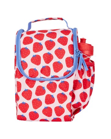 Anko Strawberry Flip Case and Drink Bottle Set