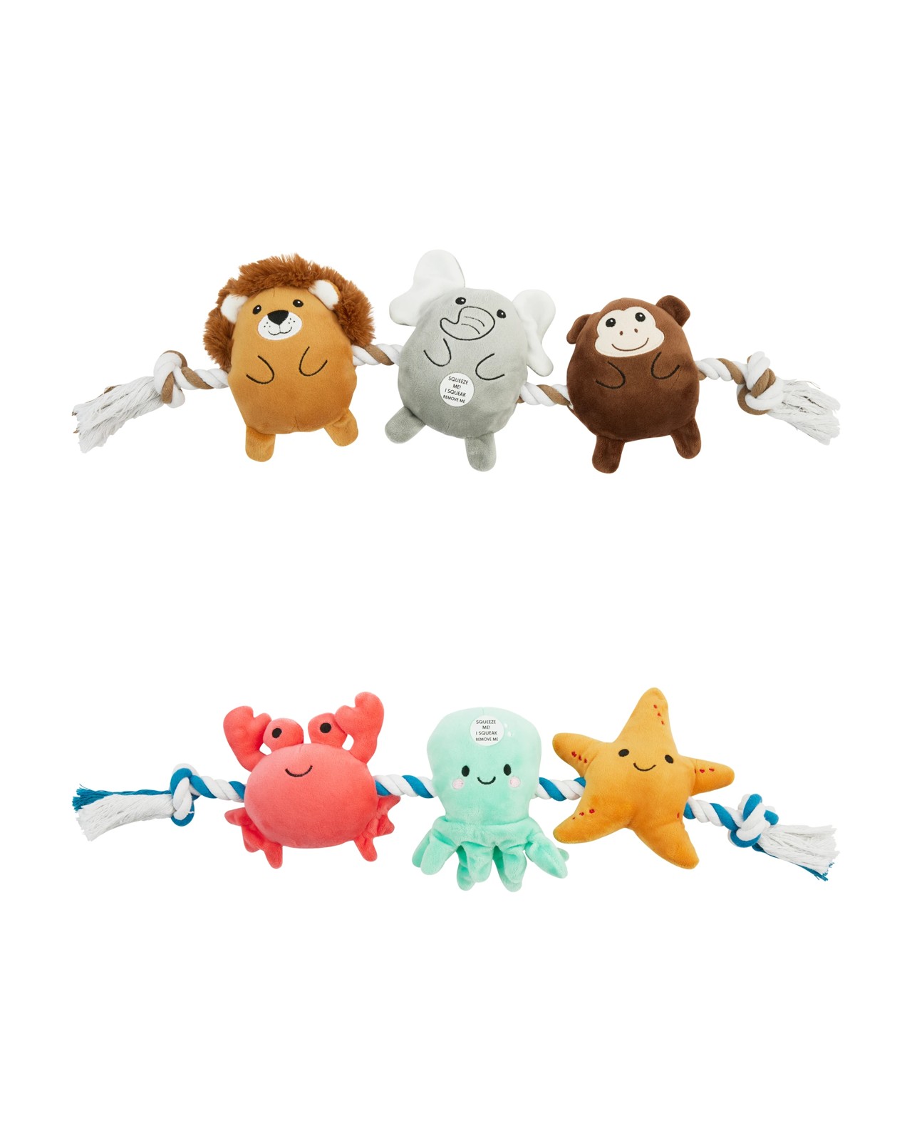 Anko Plush and Rope - Assorted 2 of 4