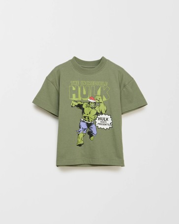 Australian Cotton Hulk Christmas Oversize T-shirt
