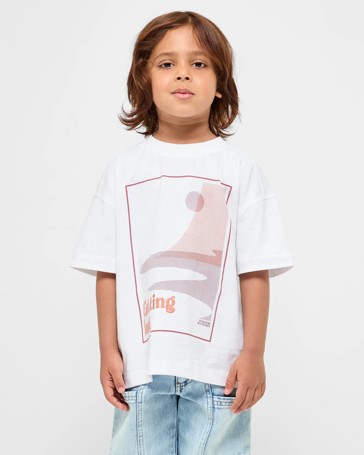 Australian Cotton Embroidered Oversize T-shirt