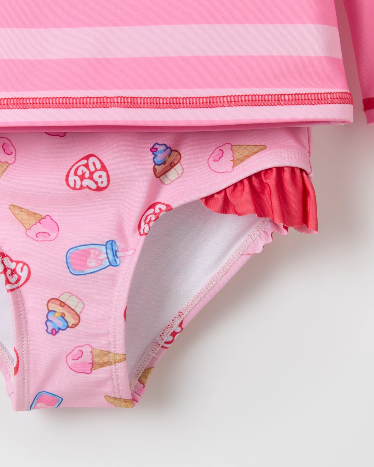 Bluey Swim Long Sleeve Rash Set 3 of 3