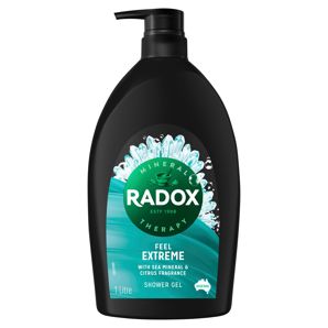 Radox Feel Extreme Shower Gel 1L - Sea Minerals and Citrus Fragrance product image