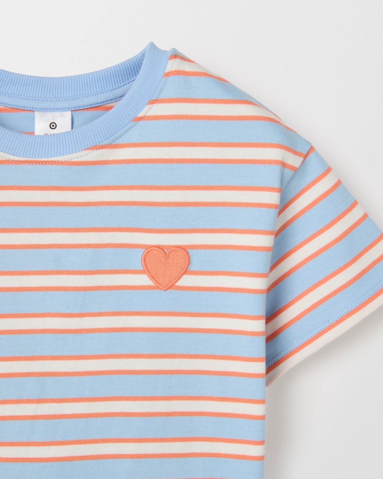 Australian Cotton Heavyweight Knit T-Shirt - Stripe 2 of 2