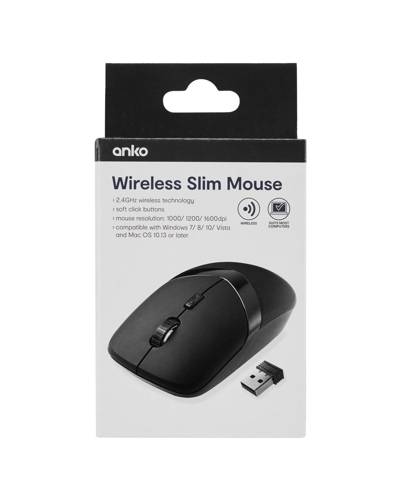Wireless Slim Mouse - Anko 4 of 4