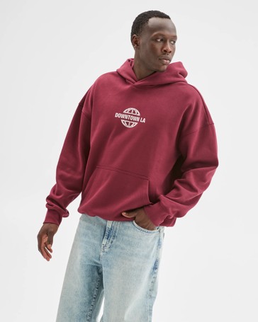 Commons Australian Cotton Blend Heavyweight Graphic Hoodie