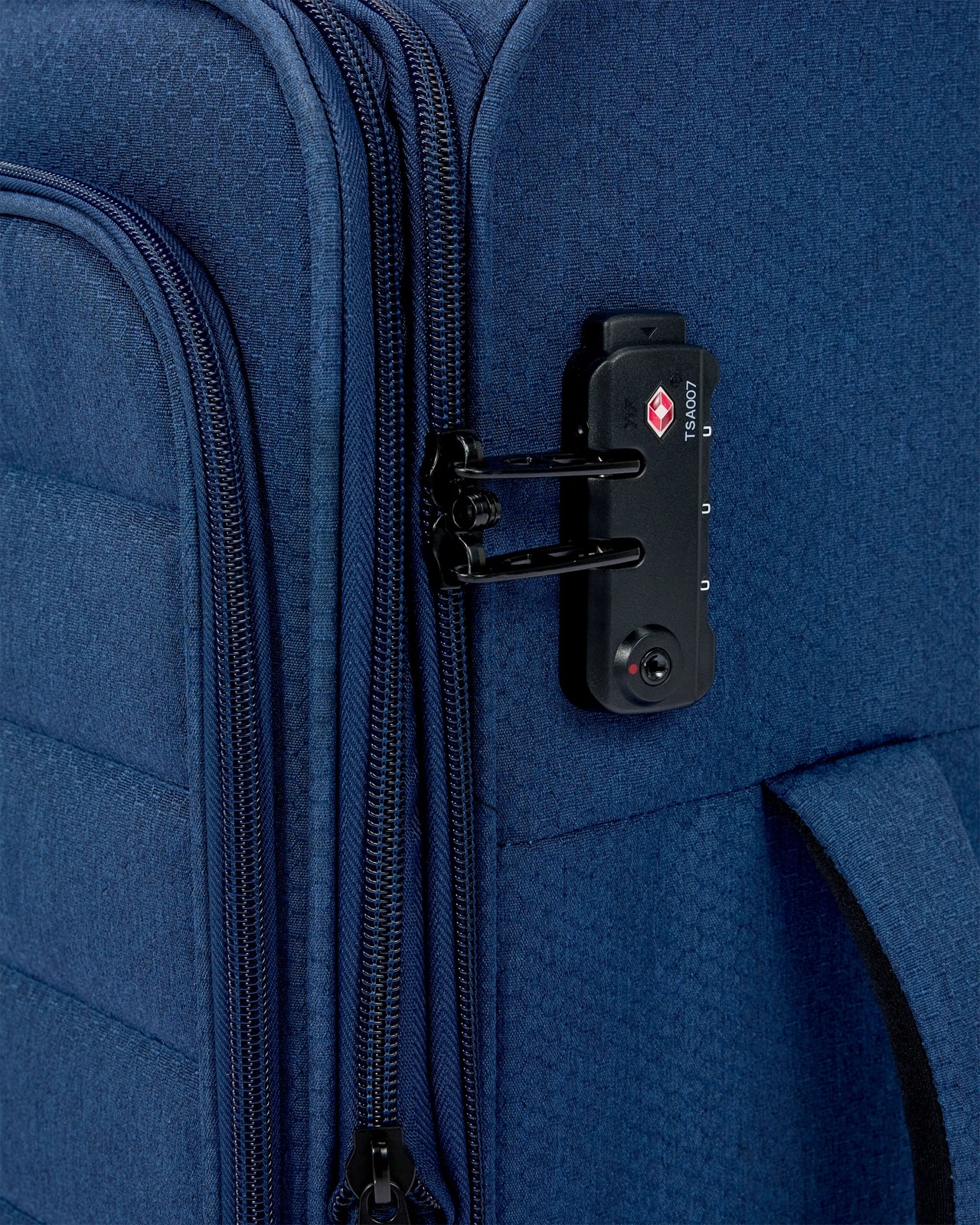 Anko 49cm 8 Wheels Lightweight Quilted Soft Case - Blue 6 of 6