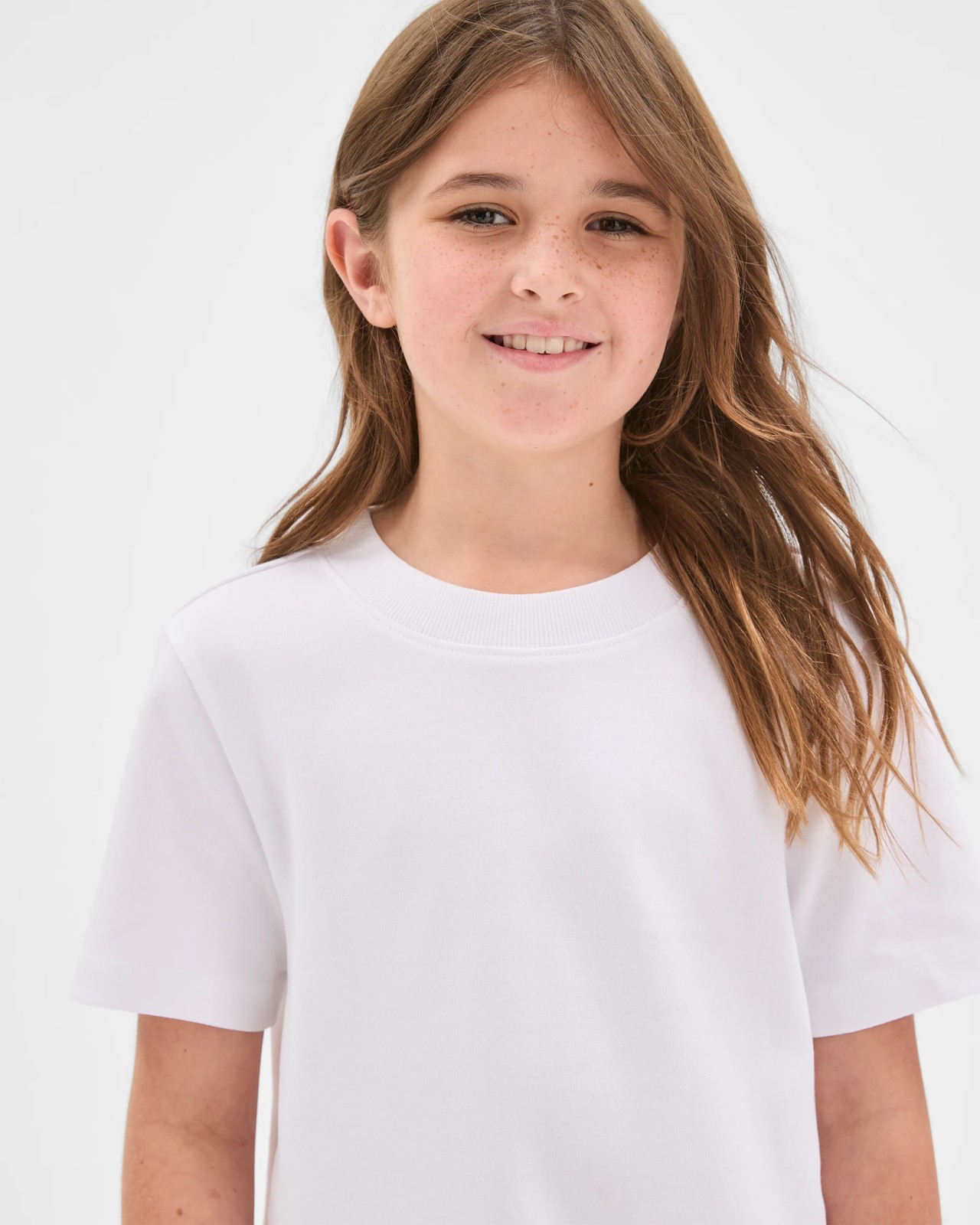 Australian Cotton Everyday T-Shirt - White 3 of 4