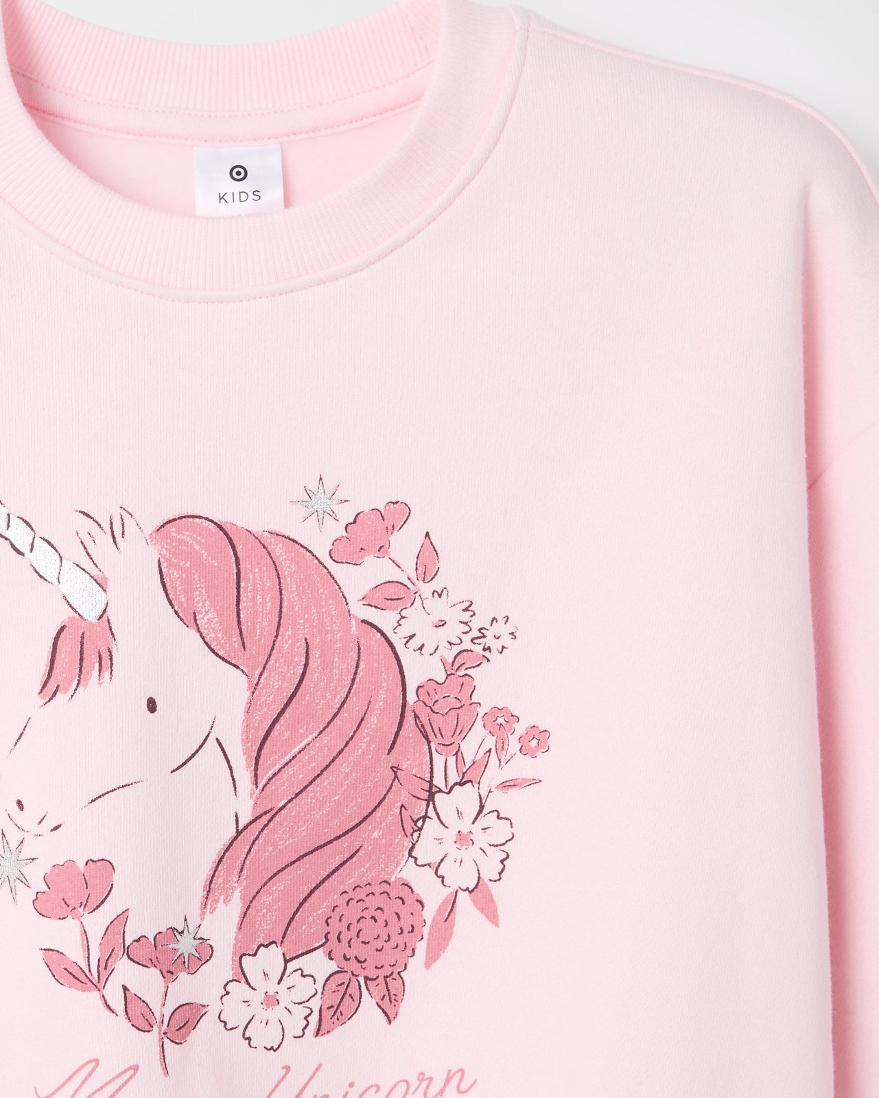 Australian Cotton Blend Loose Fleece Sweat Top 2 of 2