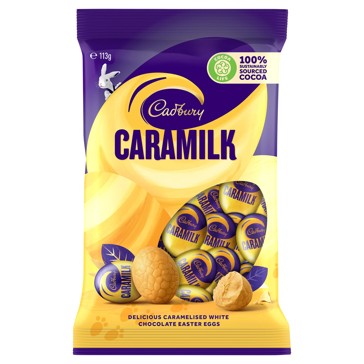 Cadbury Caramilk Easter Egg Bag 113g