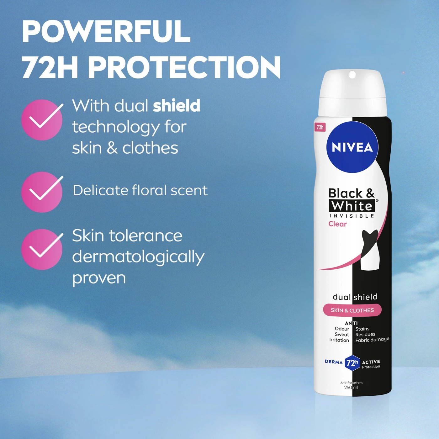 Nivea Invisible Black & White Deodorant 6 of 6