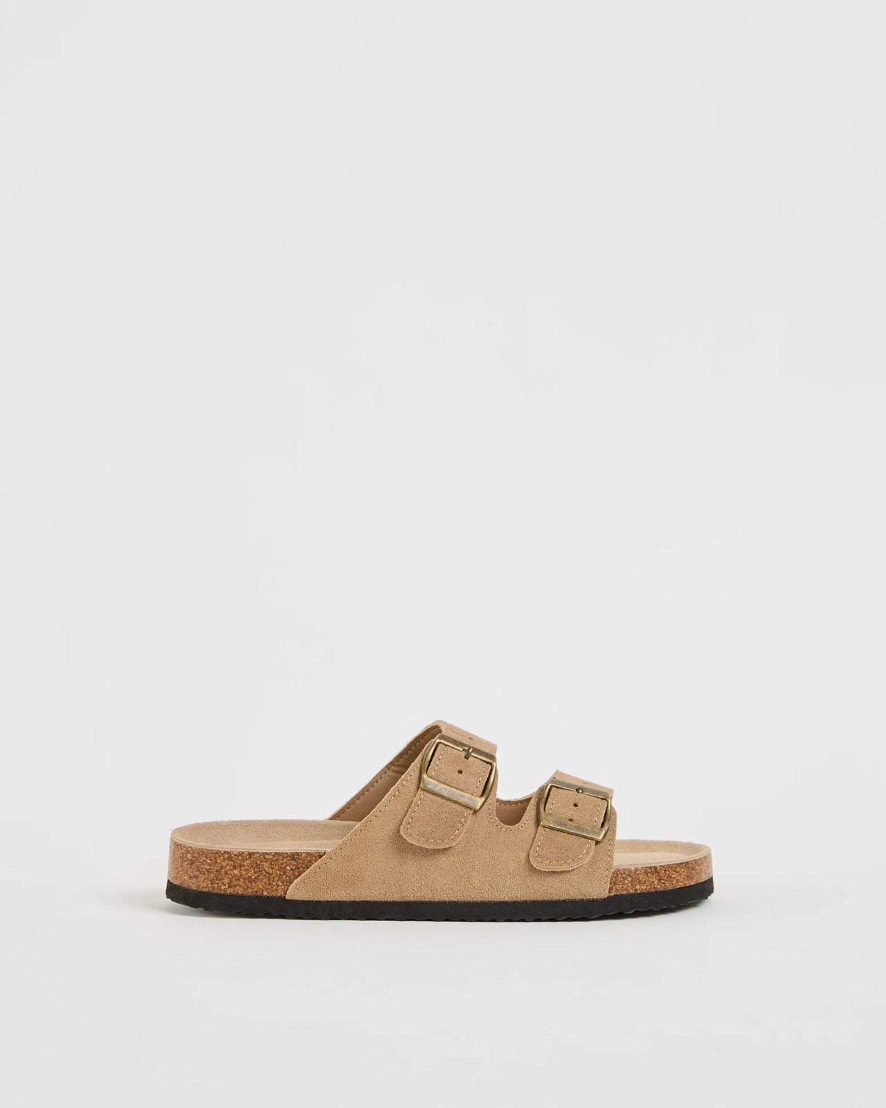 Girls Youth Leather Moulded Cork Sandal 3 of 5
