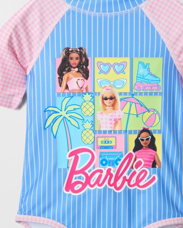 Licensed Barbie Swim Surfsuit