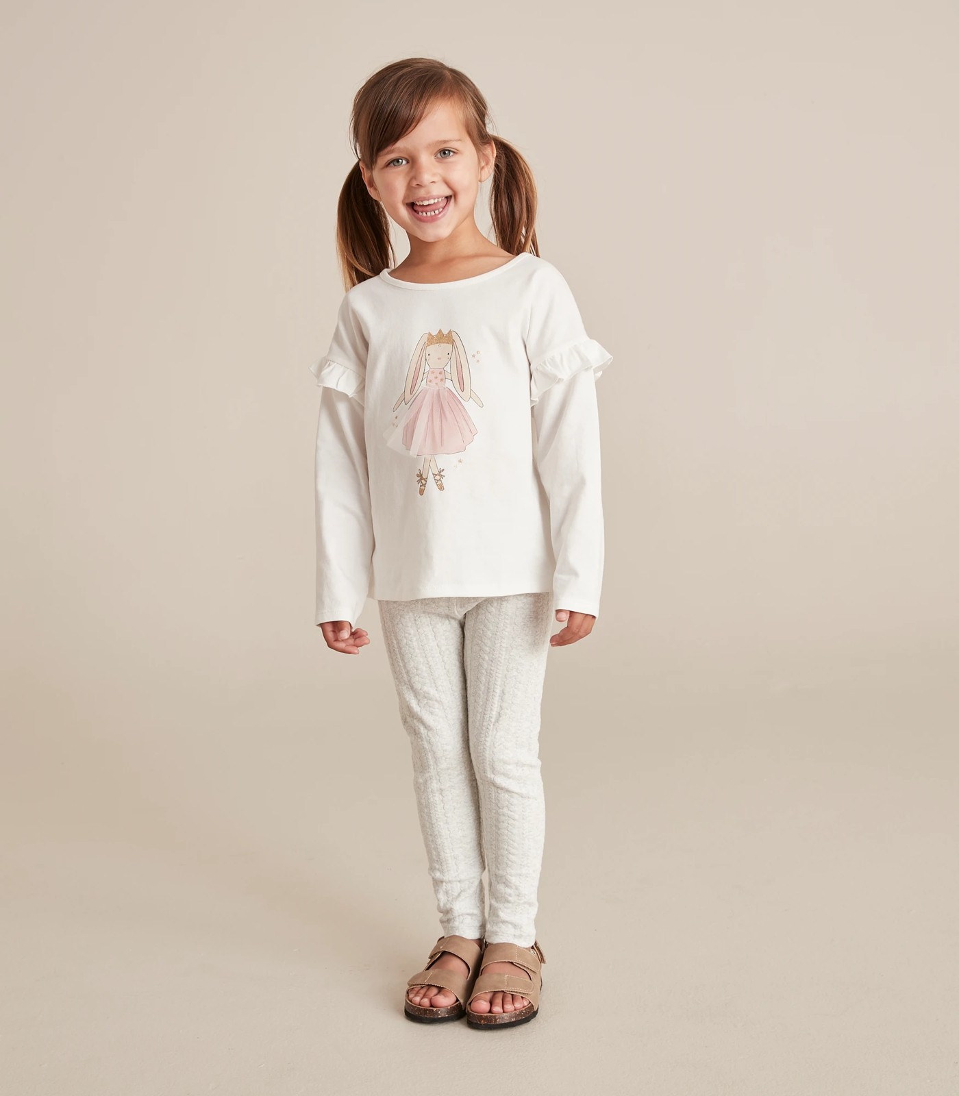 Novelty Embellished Bunny Top 2 of 6