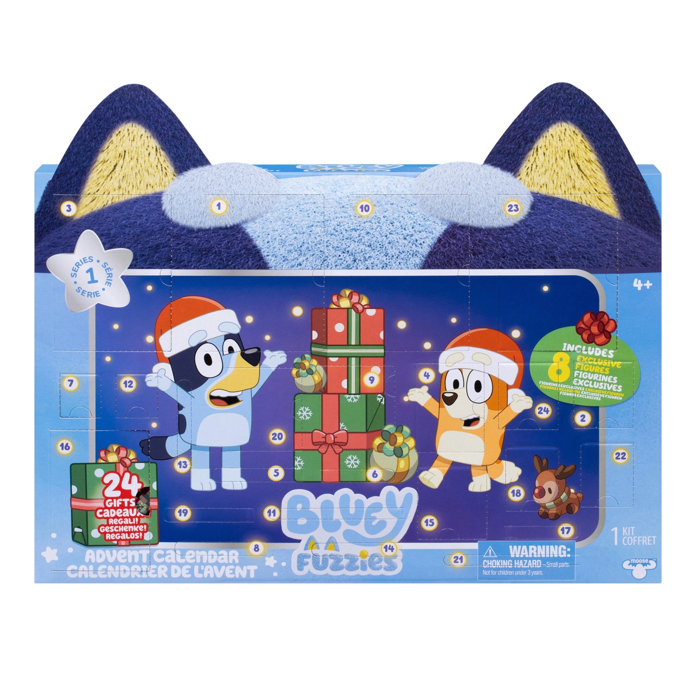Bluey Fuzzies Advent Calendar 2 of 6
