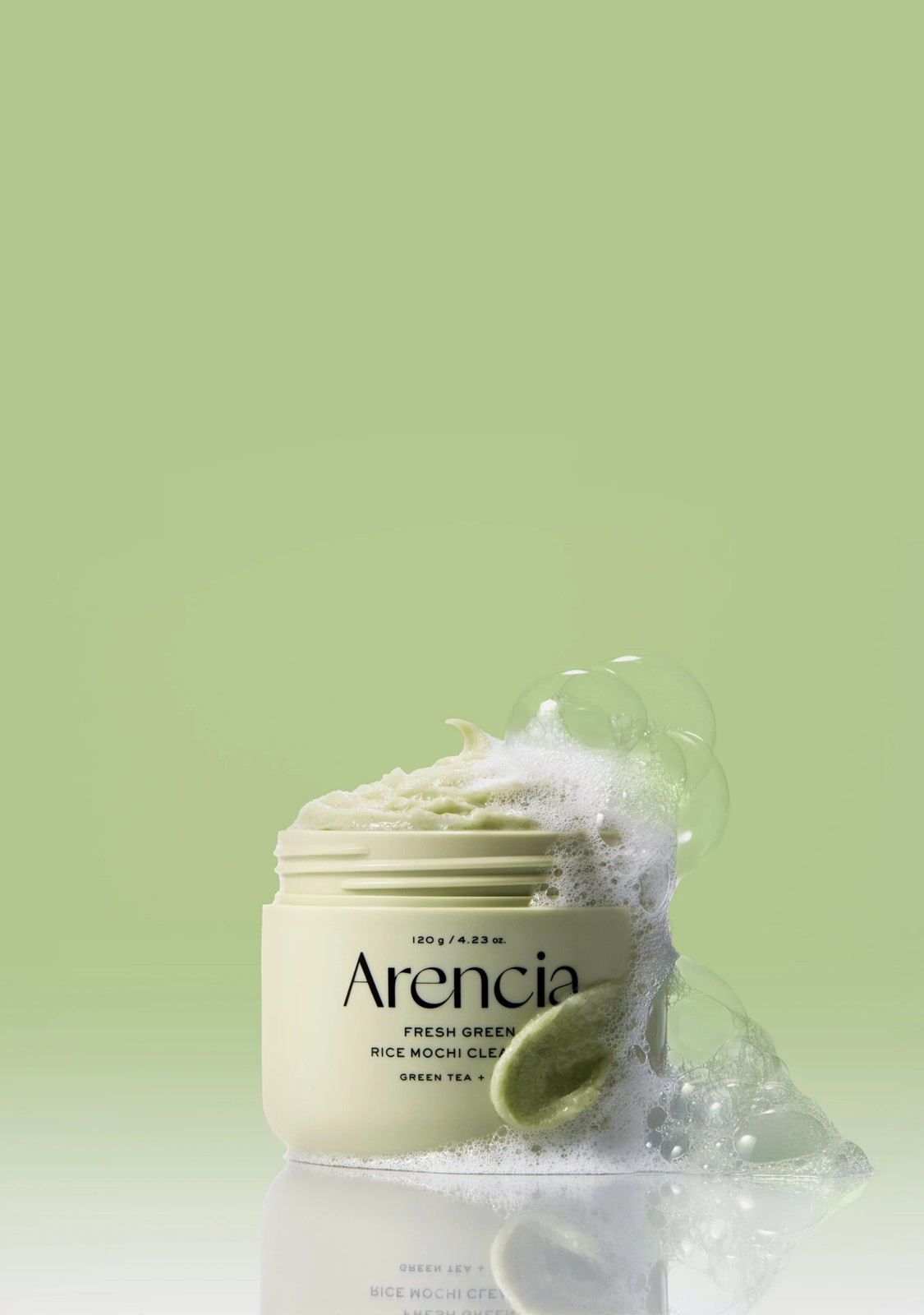 Arencia Fresh Green Rice Mochi Cleanser 120g 4 of 4