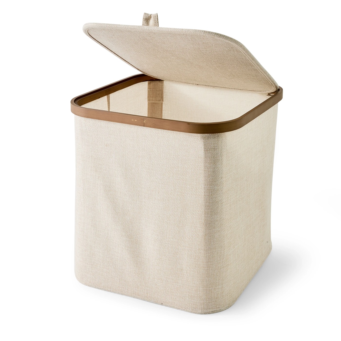 Anko Linen Look Walnut Look Tall Box 4 of 5