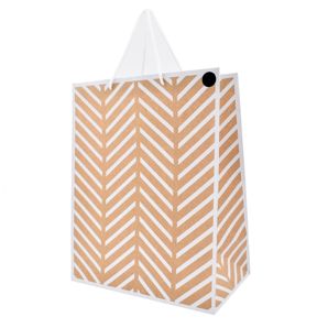 Hallmark Zigzag Kraft Gift Bag - Large product image