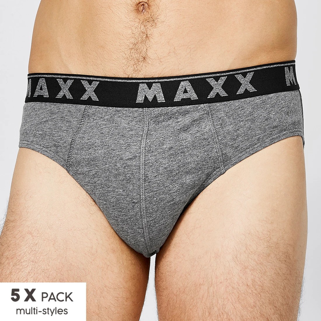 Maxx 5 Pack Hipster Briefs - Multi